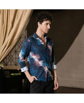Men's Abstract Fluid Shirt