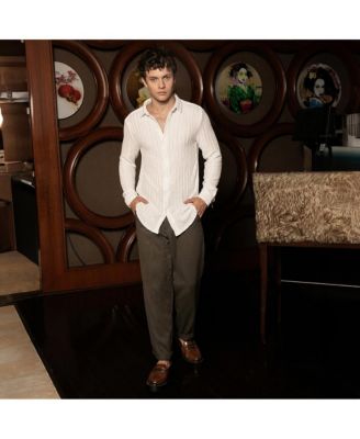 Men's Cloud-Lined Textured Shirt