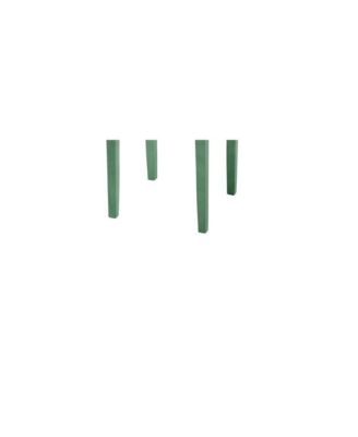 Sea Green Solid Wood Side Table