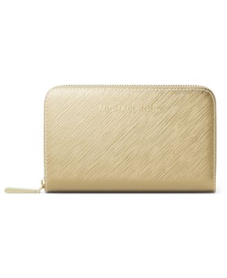 Michael Kors Women's Boxed Jet Set Small Zip Around Card Case