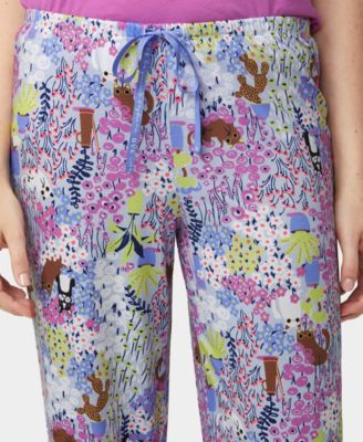 Women's Printed Long Pajama Pants