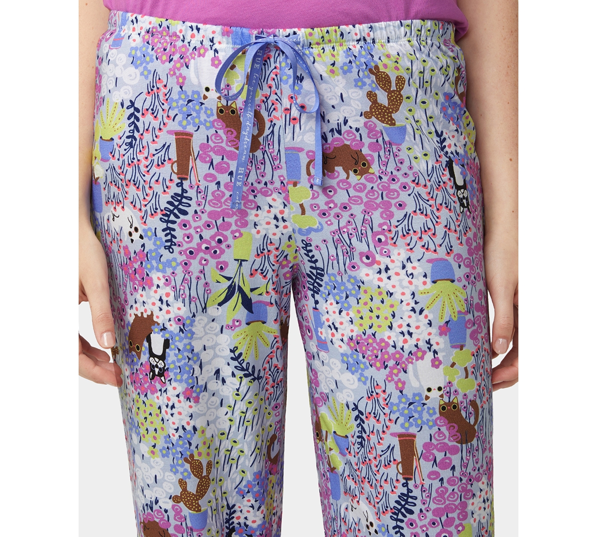 Hue Women's Printed Long Pajama Pants