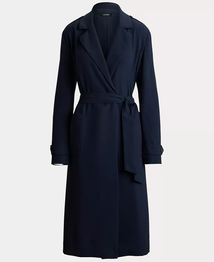 Women's Double-Faced Wrap Coat - thumbnail 5