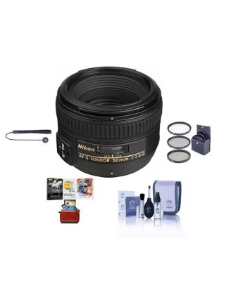 50mm f/1.4G AF-S NIKKOR Lens with Free Mac Software  Accessories Kit