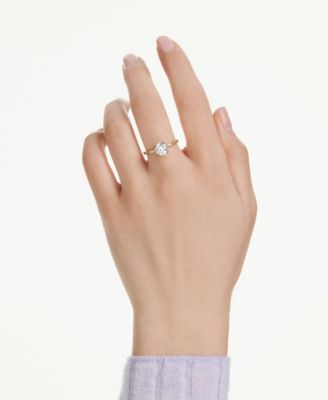 Stilla Attract Cocktail Gold-Tone Plated Ring 