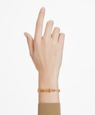 Swaroski Gema Gold-Tone Plated Bracelet