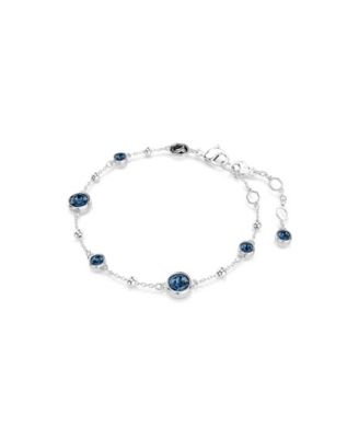 Swaroski Imber Rhodium Plated Bracelet