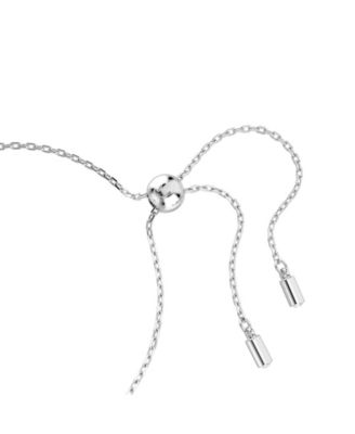 Swaroski Matrix  Rhodium Plated Bracelet