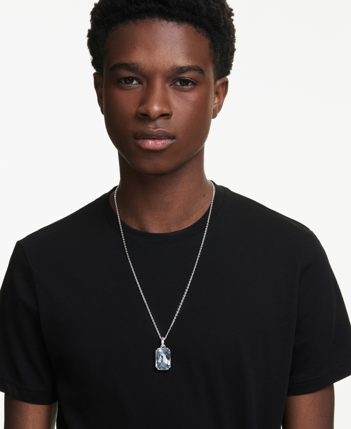 Swarovski Millenia Rhodium Plated Pendant Necklace