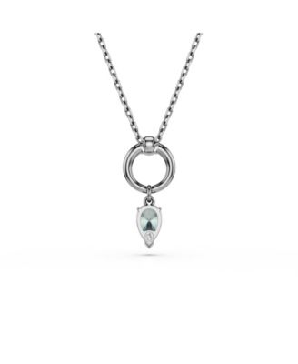 Mesmera Metal Tone Plated Pendant Necklace