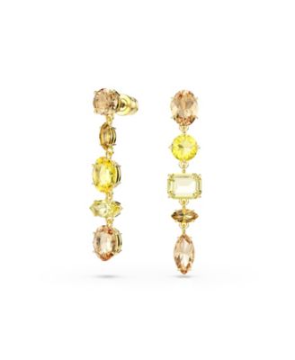 Gema  Gold-Tone Plated Drop Earrings