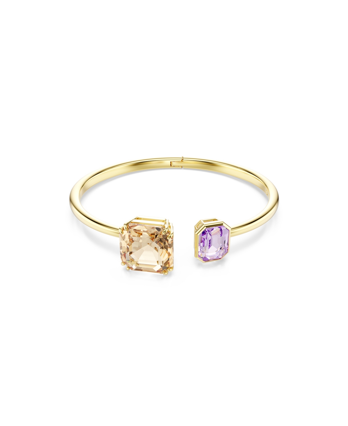 Swarovski Swaroski Millenia Gold-tone Plated Bangle In Gold