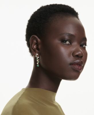 Constella Gold-Tone Plated Drop Earrings