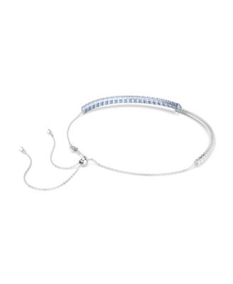 Matrix Rhodium Plated Choker Necklace