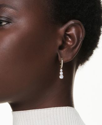 Stilla Attract Gold-Tone Plated Hoop Earrings