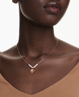 Idyllia  Gold-Tone Plated Pendant Necklace