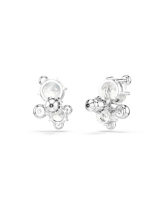 Constella  Rhodium Plated Stud Earrings