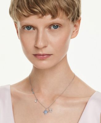 Symbolica Rhodium Plated Pendant Necklace