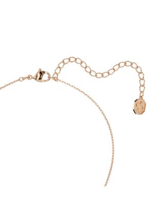 Mesmera Rose Gold-Tone Plated Pendant Necklace