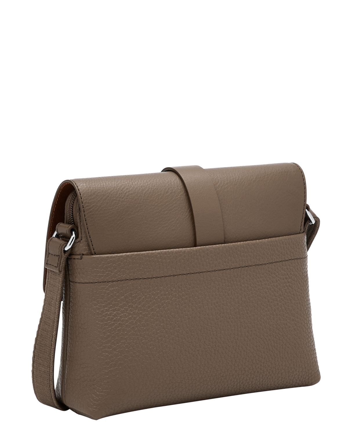 Fossil Kinley Small Leather Crossbody Bag In Yellow
