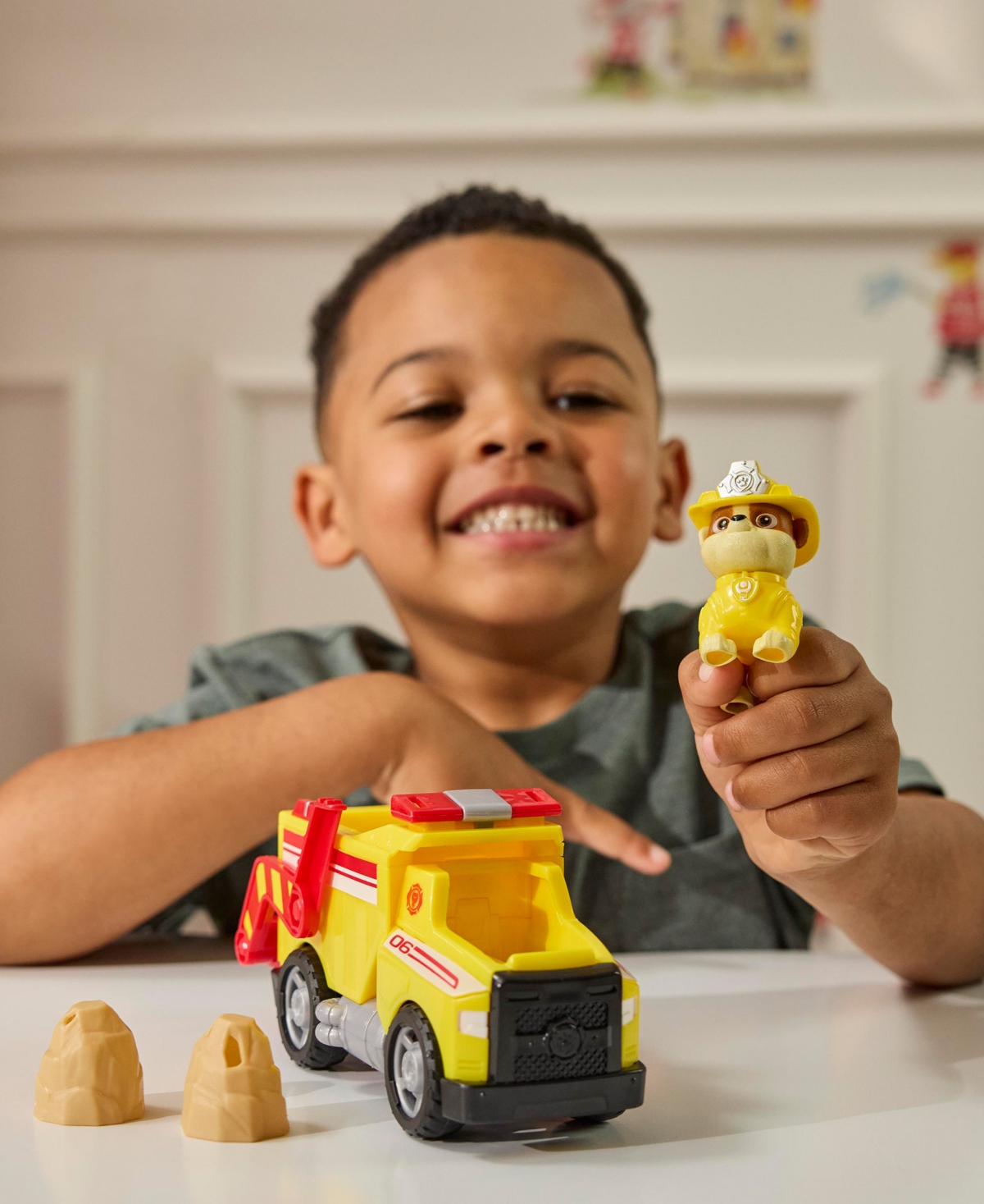 Paw Patrol Fire Rescue Rubble Rescue Fire Dump Truck