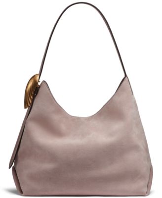 Georgette Suede Medium Bucket Bag