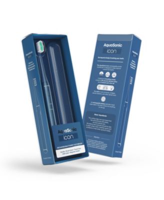Icon Rechargeable Toothbrush | Magnetic Holder & Slim Travel Case | 2 Brushing Modes & Smart Timers | Modern & Convenient