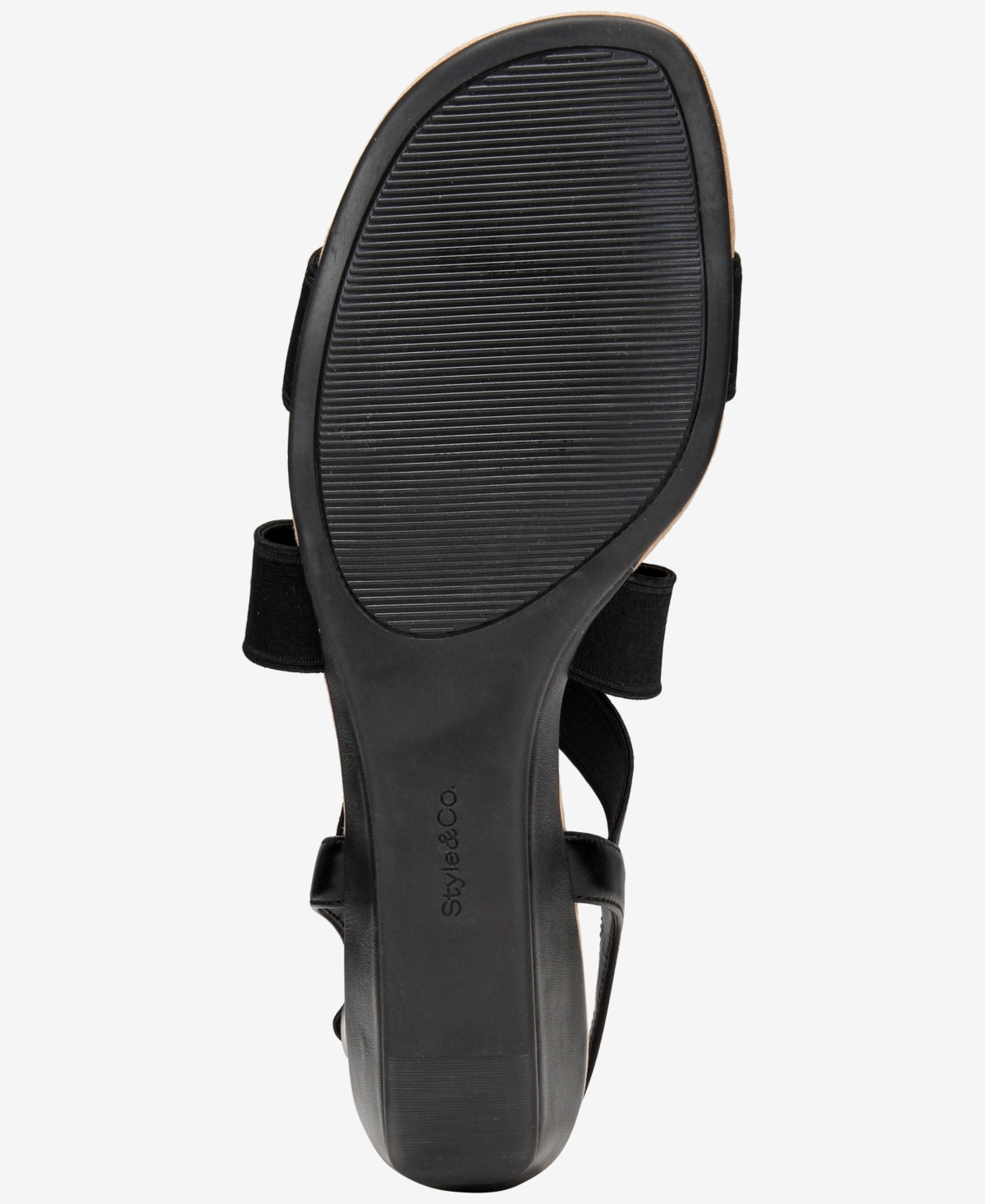 Style & Co Women's Vonniie Round Toe Wedge Sandals, Macy's Exclusive