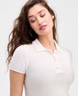 Women's Mona Chenille Polo Sweater