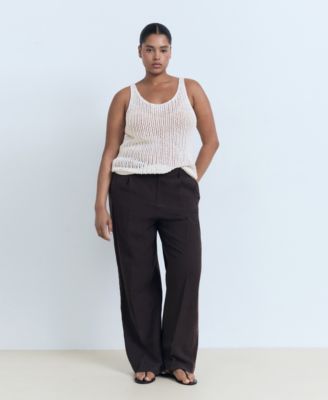 Women's Straps Crochet Top