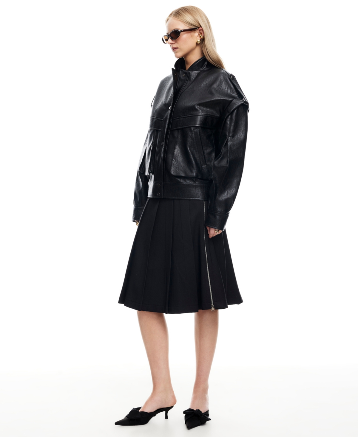 Lioness Women's Madame Bomber Jacket In Black