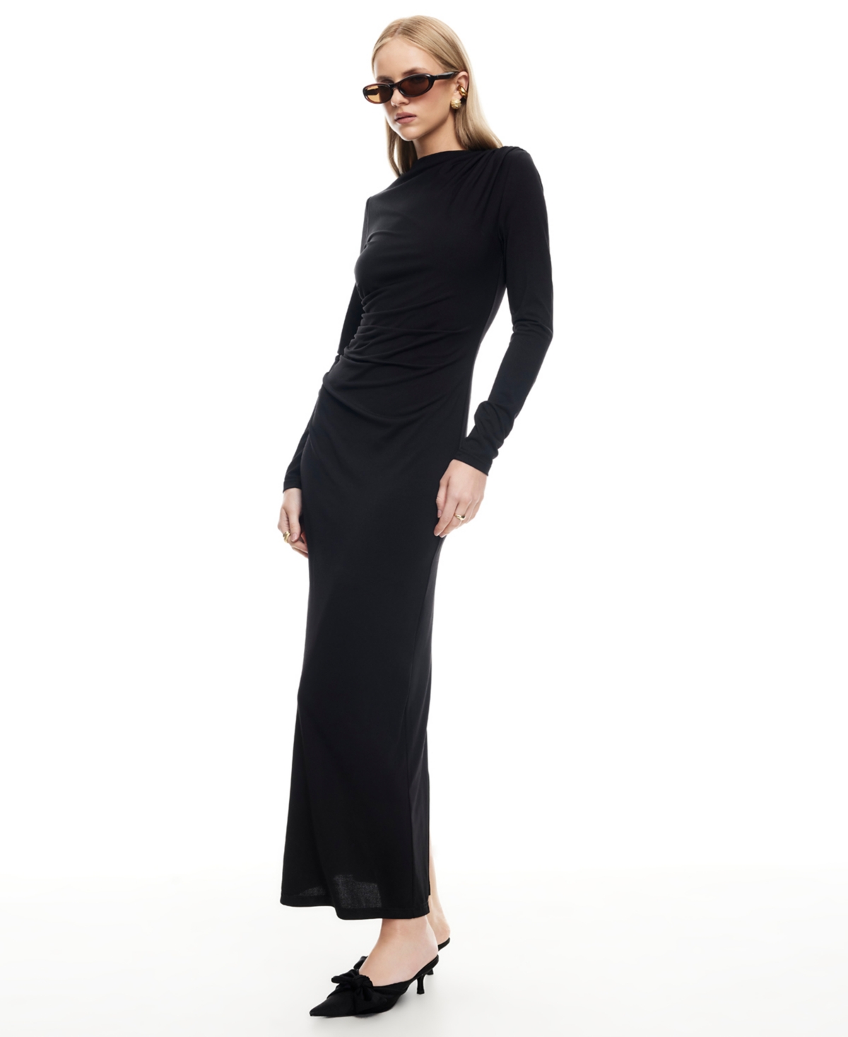 Lioness Women's Contour Maxi Pull-on Dress In Black