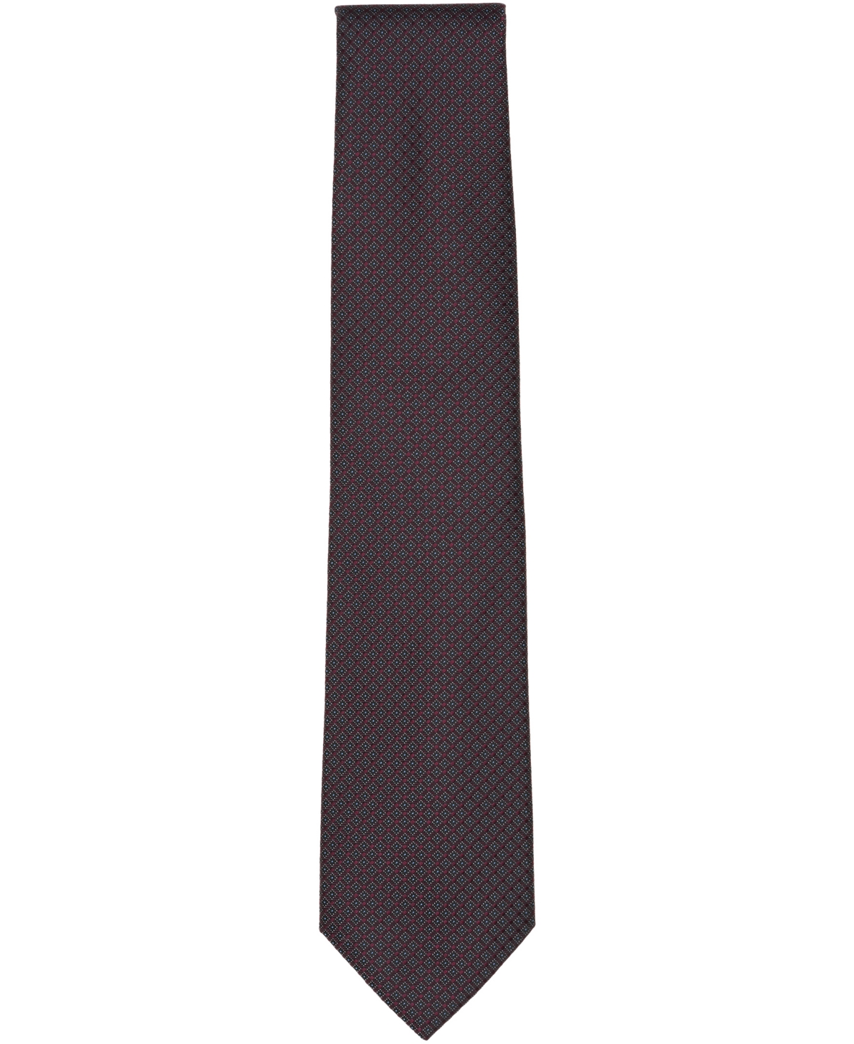 Michael Kors Men's Boulder Mini Classic Tie In Burgundy