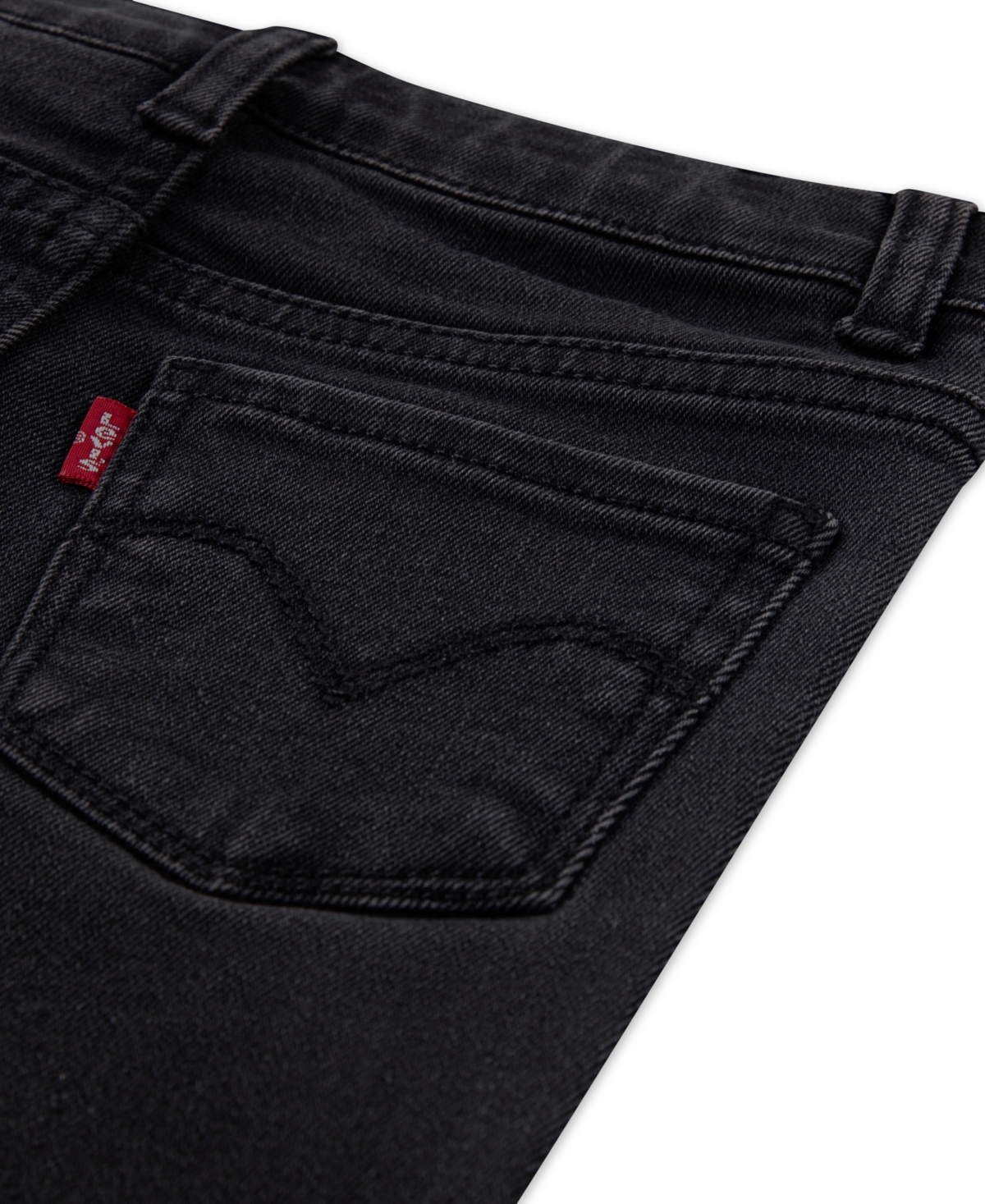 Levi's Toddler Girls 3-Piece Sherpa Vest, Top and Jeans Set