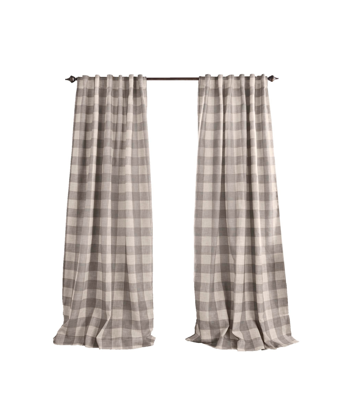 Elrene Home Fashions Grainger Buffalo Check Blackout Window Curtain