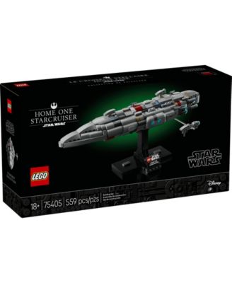 Star Wars Home One Starcruiser Buildable Starship Model Kit 75405, 559 Pieces