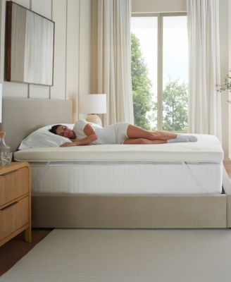 Graphite Memory Foam Luxury Mattress Topper, King