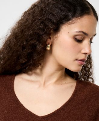 Women's Vhari Knit V-Neck Sweater