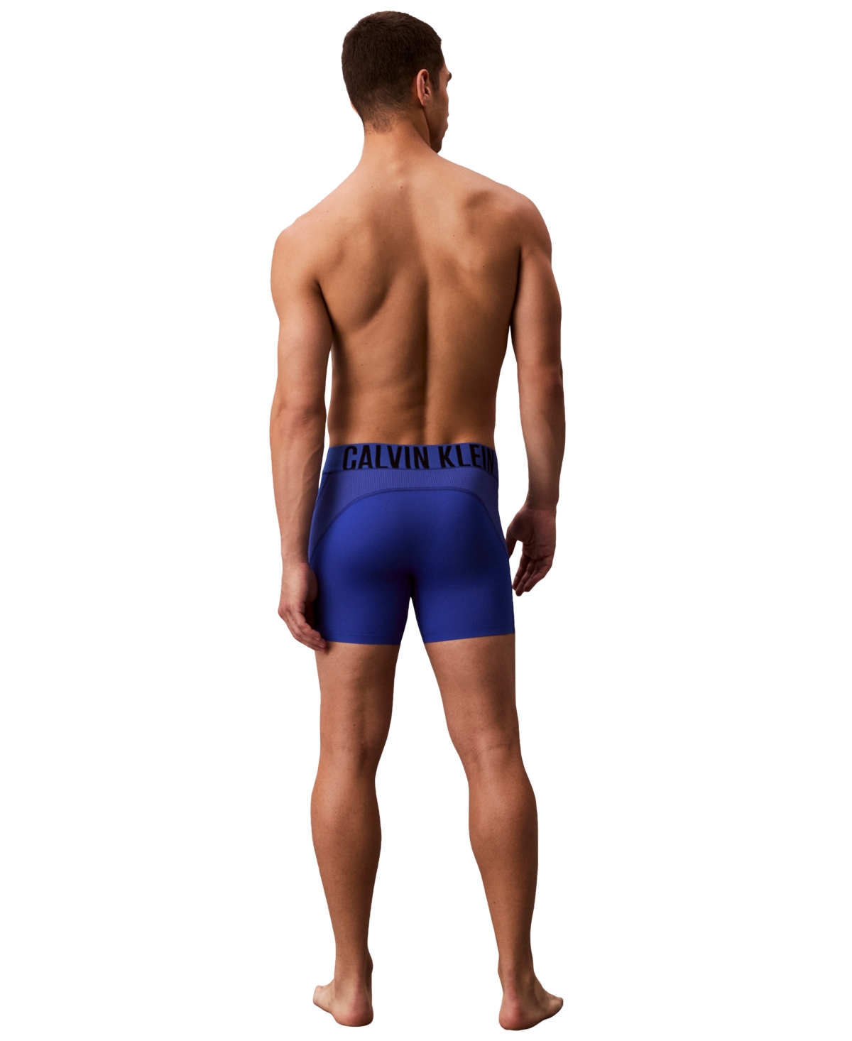 Calvin Klein Men's Intense Power Boxer Briefs In Blue