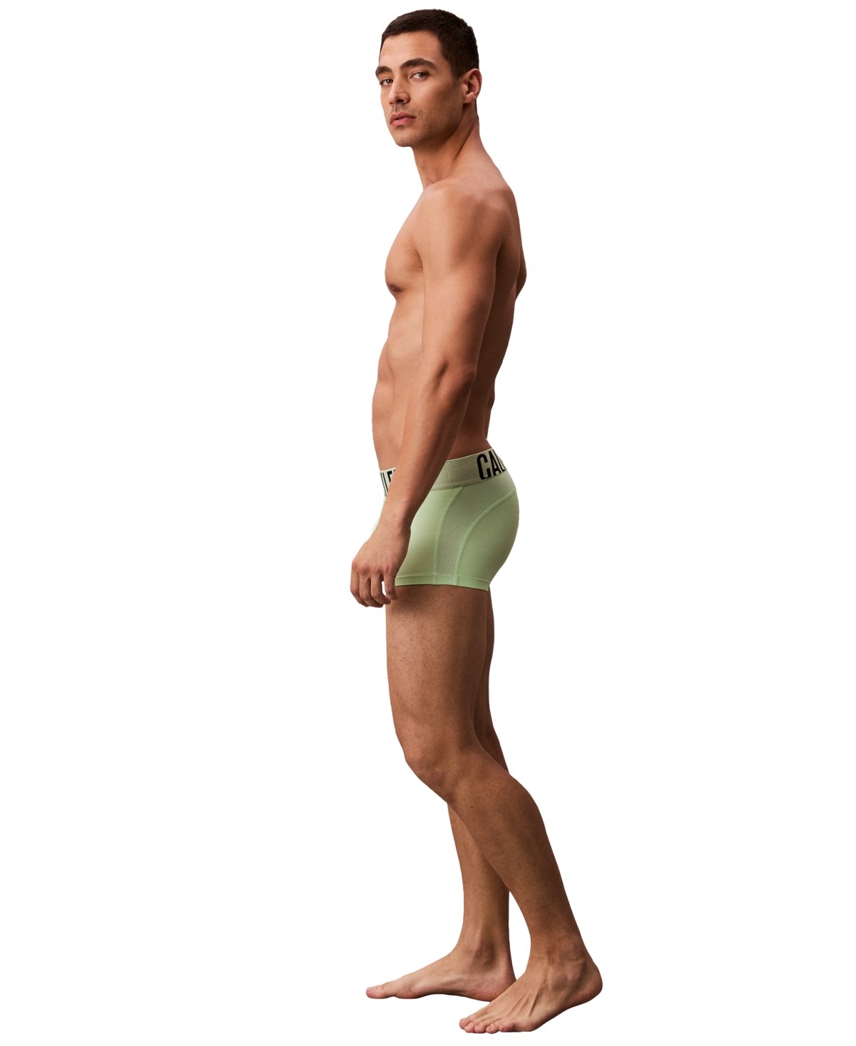 Calvin Klein Men's Intense Power Athletic Low-rise Trunks In Neutral