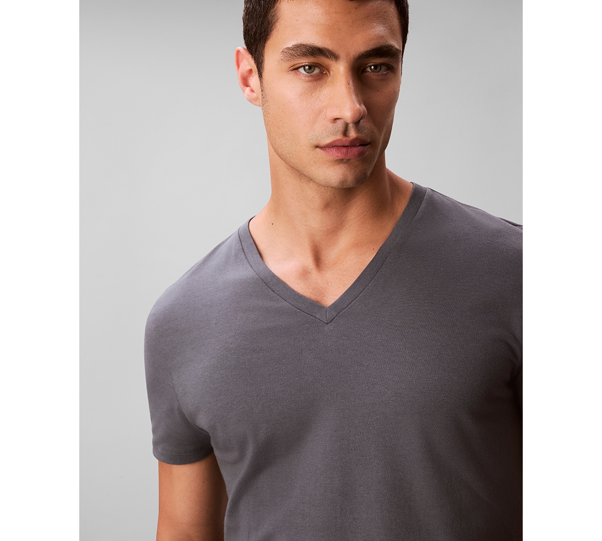 Calvin Klein Men's 3-pack Cotton Classics V-neck T-shirts In Multi