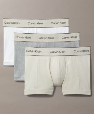 Men's 3-Pack Heritage Cotton Trunks