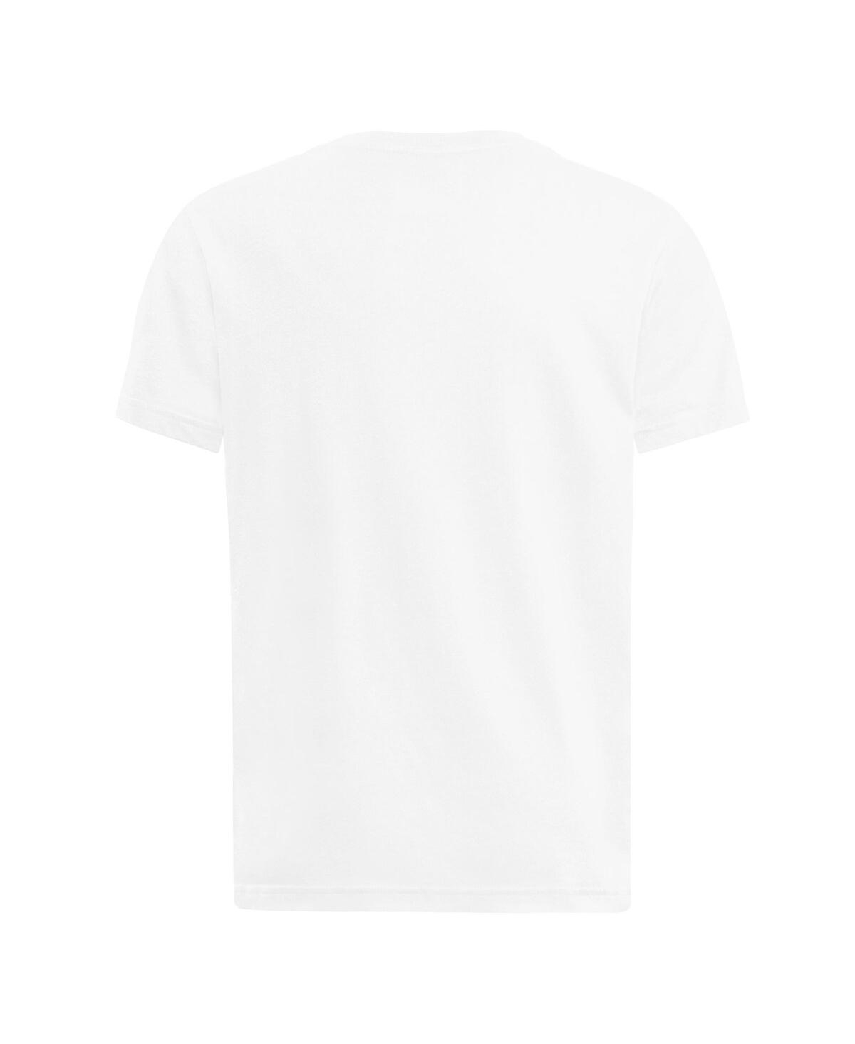 Adidas Originals Big Boys And Girls White Washington Huskies 2023 Sideline Locker Room Logo Fresh T-shirt In White