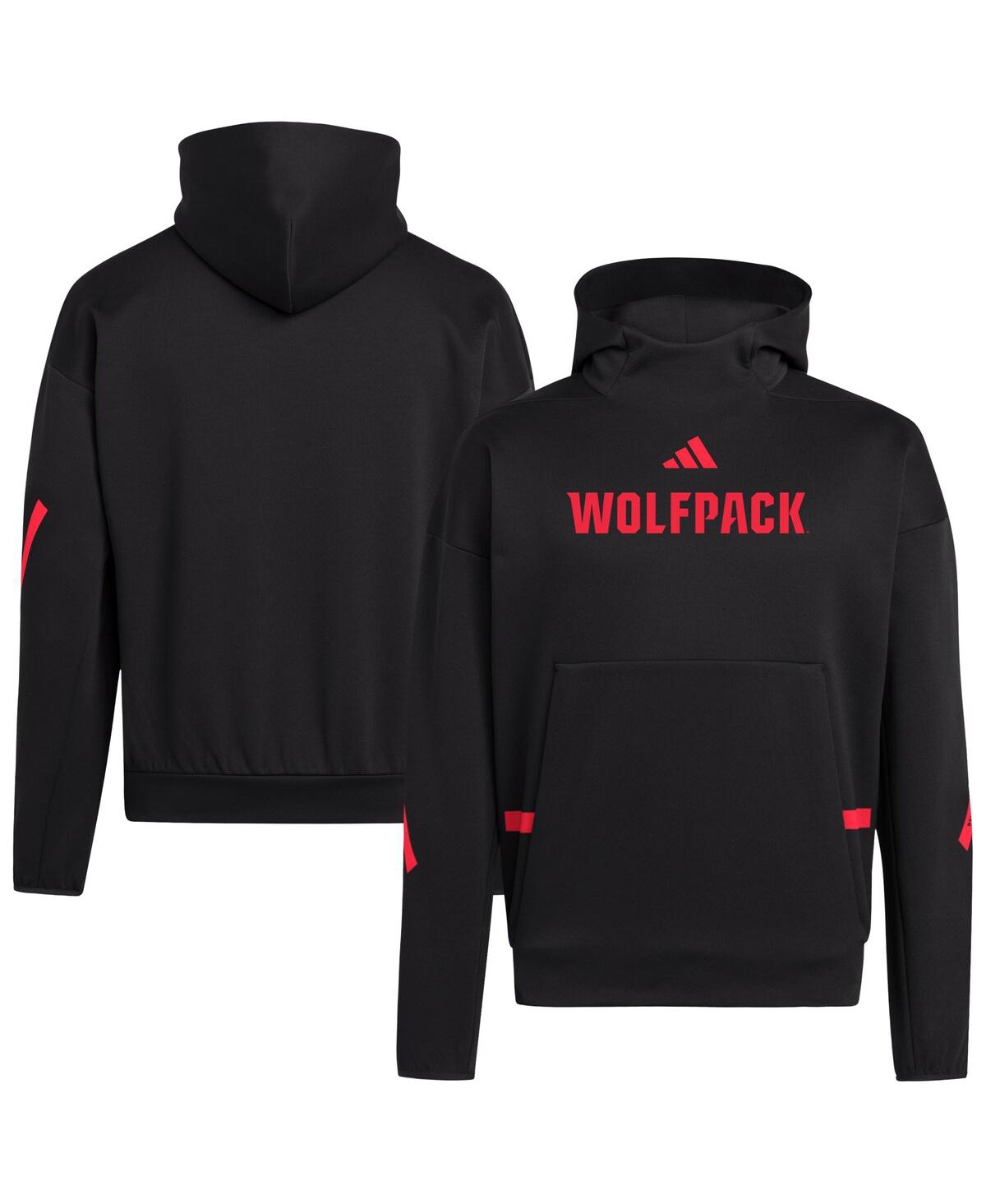 Adidas Men's Black Nc State Wolfpack Z.n.e. Pullover Hoodie