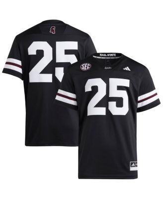 adidas - Men's 25 Black Mississippi State Bulldogs Premier Strategy Jersey