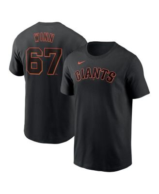 Nike - Men's Keaton Winn Black San Francisco Giants Fuse Name Number T-Shirt