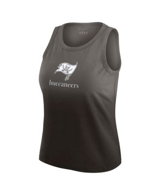 Women's x Gracie Hunt Pewter Tampa Bay Buccaneers Ombre Tank Top