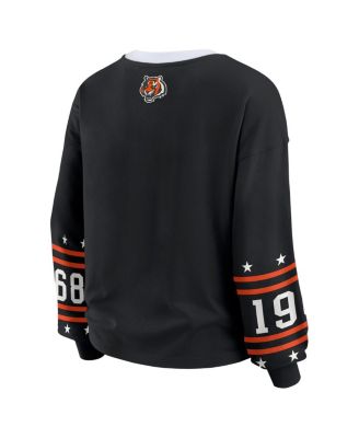 Women's Black Cincinnati Bengals Sport Long-Sleeve T-Shirt