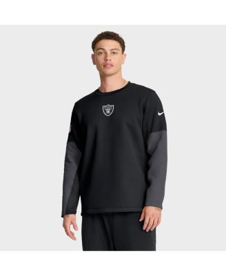 Nike - Men's Black Las Vegas Raiders Sideline Scripted to Win Performance Long Sleeve T-Shirt