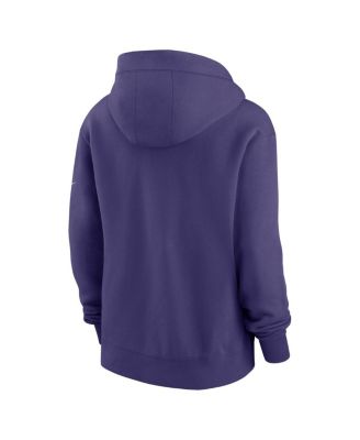 Nike Women's Purple Baltimore Ravens Phoenix Rewind Full-Zip
